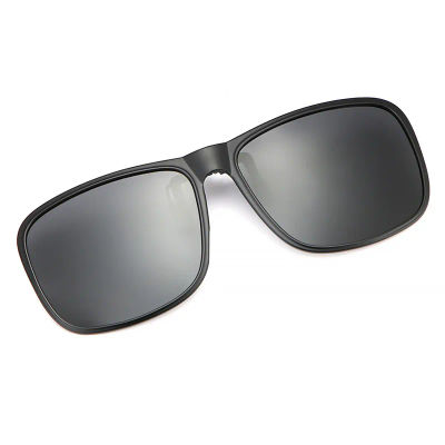 Gafas de sol con Clip para hombres y mujeres, gafas de sol polarizadas abatibles hacia arriba, gafas de conducción con visión nocturna, estilo con Clip, gafas para pescar y ciclismo