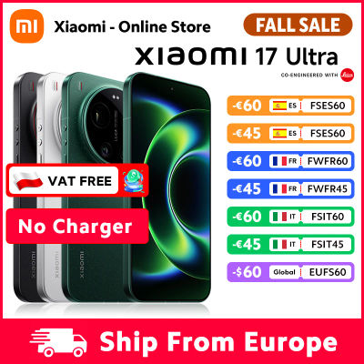 Nuevo Smartphone Xiaomi 17 Ultra Versión Global 16GB RAM Cámara Leica de 50MP Pantalla OLED de 6.9" 6000mAh 90W Snapdragon ® 8 CPU Elite Gen 5 Sin Cargador