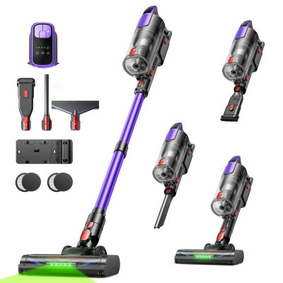 Aspiradora Inalámbrica de Mano BUTURE VC100 500W 48KPa para Mascotas y Hogar, con Depósito de Polvo de 1.5L y Batería Extraíble