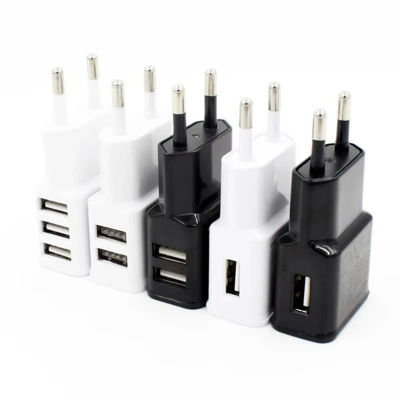 Adaptador de Corriente Universal de 5V, Cargador USB de 5V 2A, Convertidor de Energía de CA a CC de 220V a 5V, Cargador de Teléfono para Dispositivos Electrónicos, Nuevo 2026