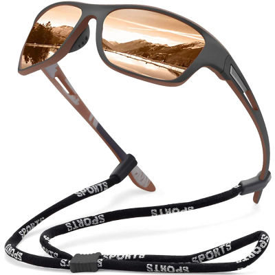 Gafas de sol polarizadas de alta definición para hombres y mujeres, gafas de sol para deportes al aire libre, pesca, protección UV400, gafas para conducir