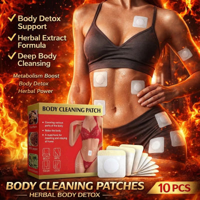 Parche Desintoxicante Corporal Herbal, Parche Adelgazante para el Vientre, Parche Limpiador con Extracto de Plantas Naturales para Cintura, Abdomen, Piernas, Adhesivo para el Cuidado Corporal, 10