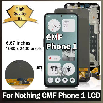 6,67 "nuevo AMOLED para nada CMF teléfono 1 pantalla LCD MONTAJE DE digitalizador con pantalla táctil para nada CMF teléfono una pantalla