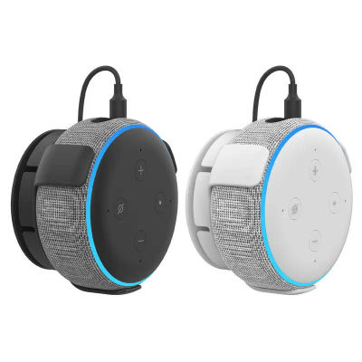 Soporte de pared para altavoz, colgador para Amazon Alexa Echo Dot de 3ª generación, caja de Sonido interior con tornillos