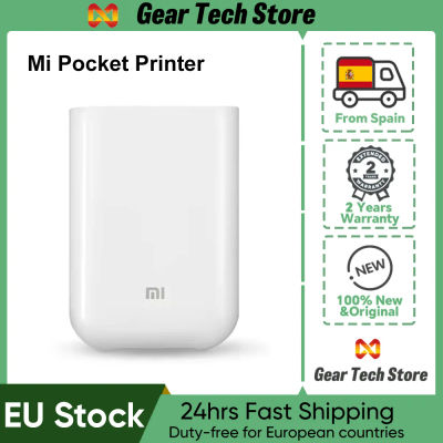 Impresora Fotográfica Portátil Original Xiaomi Mi, 300dpi, Inalámbrica, Compatible con Bluetooth, Impresora Mini AR Inteligente para Móviles, para Compartir y Personalizar