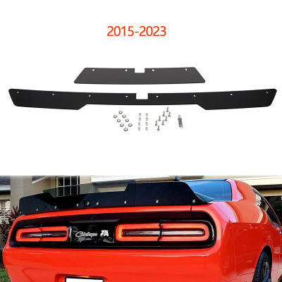 Alerón de pico de mimbre automotriz para Dodge Challenger 2015-2023 RT SRT Hellcat Scat Pack tipo complemento de pico de mimbre con herramienta RivNut