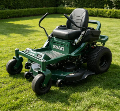 Tractor Cortacésped Todoterreno 4x4 con Cargador Frontal para Uso Agrícola