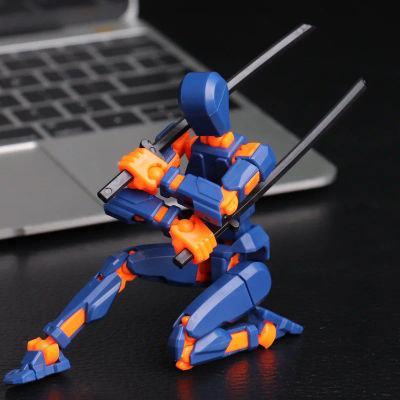 Robot Shapeshift móvil multiarticulado, maniquí con estampado 3D, 13 figuras de acción, juguetes para niños, adultos, juegos para padres e hijos, regalos
