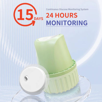 Sensor de Monitoreo Dinámico de Glucosa en Sangre aidexx de 15 Días, CGMS, Monitor de Azúcar en Sangre en Tiempo Real las 24 Horas, Medidor de Glucosa en Sangre sin Pinchazos