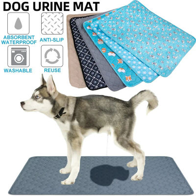 Manta Absorbente Reutilizable para Perros, Pañal Lavable, Alfombrilla de Entrenamiento para Cachorros, Tapete para Orina, para Asiento de Coche de Mascotas, Artículos para Mascotas
