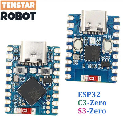 TENSTAR ESP32-S3-Zero ESP32-C3-Zero Mini placa de desarrollo WiFi Bluetooth tamaño ultrapequeño ESP32-S3-FH4R2 C3 Supermini