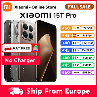 Versión Global Xiaomi 15T Pro 5G Smartphone MTK Dimensity 9400+ CPU 90W HyperCharge Pantalla AMOLED de 6.83" 144Hz Cámara Leica de 50MP 12GB RAM 256GB / 512GB ROM Sin Cargador