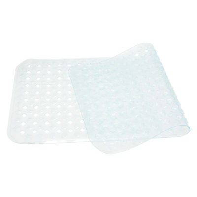 Alfombra antideslizante para baño, de PVC con orificios de drenaje, varios colores