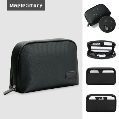 Bolsa de almacenamiento de cables, organizador electrónico Digital impermeable, cargador de línea de datos USB portátil, bolsa de almacenamiento de enchufe, bolsa de maquillaje de viaje
