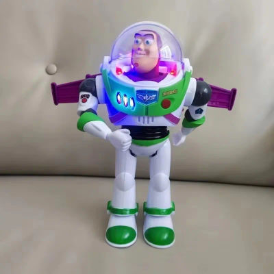 Robot Espacial Eléctrico Caminante, Muñeco Articulado, Juguete Creativo, Regalo de Cumpleaños, Decorativo, para Niños y Niñas