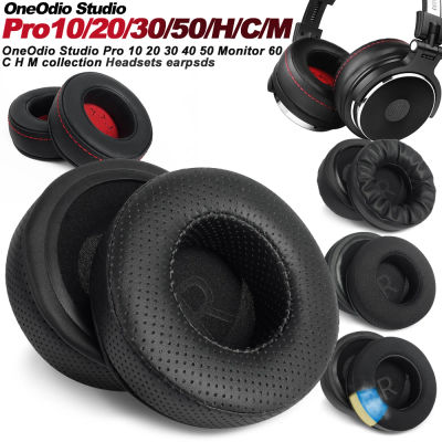 Almohadillas para auriculares OneOdio Studio PR0 10/H/30/50/C/M Monitor 60 almohadillas de repuesto auriculares tela de malla cubiertas de memoria esponja