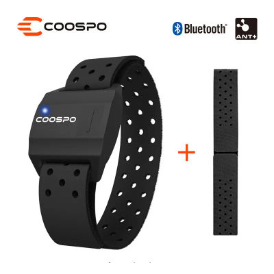 COOSPO-Monitor de ritmo cardíaco para exteriores, Sensor óptico de Fitness, Bluetooth 4,0 ANT para Garmin Wahoo, Ordenador de bicicleta