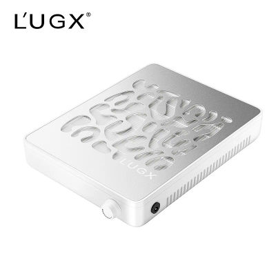 Removedor de polvo de uñas sin escobillas de turbina, aspirador de uñas de 20W de succión fuerte para manicura con filtro extraíble, velocidad ajustable