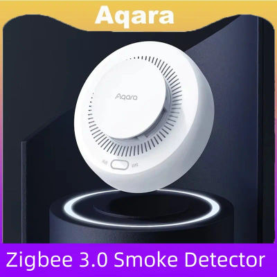 Aqara-Detector de humo Original, Monitor de alarma de incendio Zigbee 3,0, alerta de sonido, trabajo de seguridad inteligente para el hogar con Xiaomi Mi Home Homekit