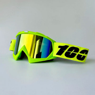 100 gafas de motocicleta nuevas gafas de Motocross casco MX Moto Dirt Bike ATV esquí deportes al aire libre todoterreno Scooter Googles máscara
