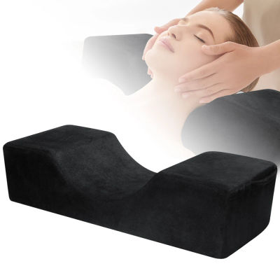 Almohada para pestañas, suministros de extensión para levantamiento de pestañas, accesorios profesionales, espuma viscoelástica suave, soporte para el cuello, almohada para extensiones de pestañas