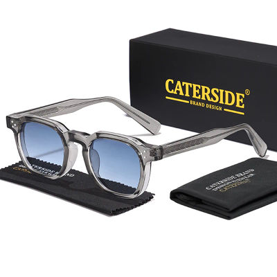 Gafas de Sol CATERSIDE de Moda para Hombre, Montura Pequeña Cuadrada, Diseño Personalizado, Gafas de Sol para Mujer, Viajes, Fiestas, Negocios, Festivales, Regalo