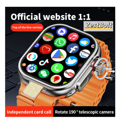 ZestBolt CD12 Smartwatch Android 12,0 5G LTE tarjeta Sim cámara giratoria 2,26 pulgadas Amoled 490*580 pantalla HD 2080Mah reloj inteligente