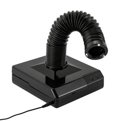 Aspirador Dental de 60W, Equipo de Laboratorio para Dentistas, Colector de Polvo con Brazo Retráctil, Ventilador LED para Mesa, Extractor de Polvo, Máquina de Succión