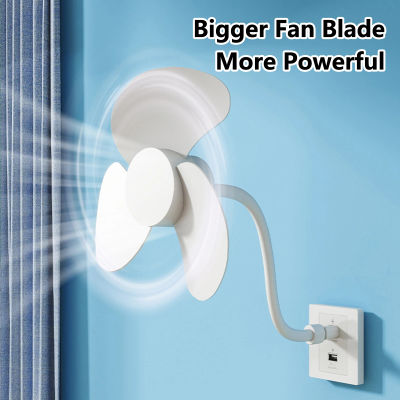Ventilador flexible USB Mini ventiladores de refrigeración portátiles alimentados por USB para cargador de CA de PC portátil Power Bank