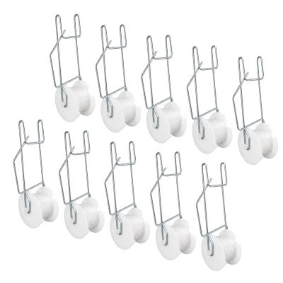 10 unids/set ganchos de rodillo para plantas de jardín kits de ganchos de soporte para tomates cuerda de soporte para tomates huevos sandías pimientos
