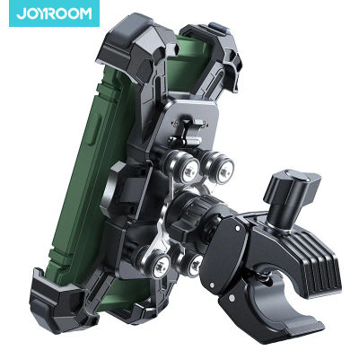 Soporte para Teléfono de Bicicleta Joyroom 360 ° Soporte universal para motocicleta View, soporte a prueba de golpes para teléfono móvil de 4,7-7 pulgadas