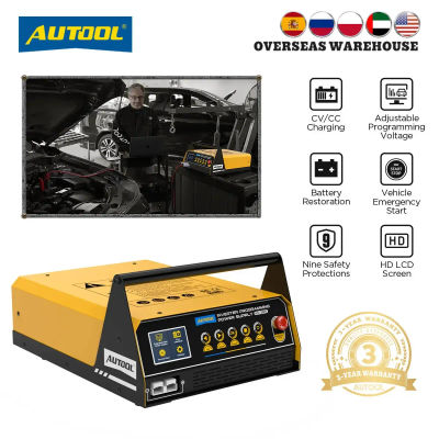 Fuente de Alimentación de Programación AUTOOL EM365 400A y Cargador de Batería de 12V y Arrancador de Coches con Regulador de Voltaje Transformador 220V