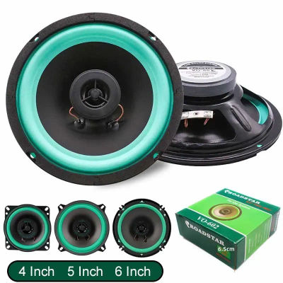Altavoces para coche de 4/5/6,5 pulgadas, Subwoofer Coaxial, Audio Universal para automóvil, música HiFi, altavoz estéreo para coche de frecuencia de rango completo