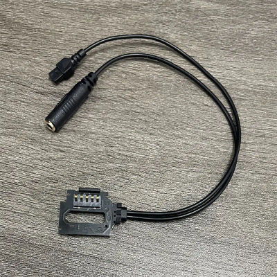 Para casco de motocicleta Cardo PACKTALK EDGE /Pro intercomunicador Bluetooth Base cable de conexión de resorte de contacto