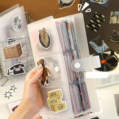 Álbum de Fotos Mini de 3 Pulgadas, 2 Estilos, para Polaroid, Postales, Pegatinas y Talones de Boletos - Carpeta Transparente para Fotografías