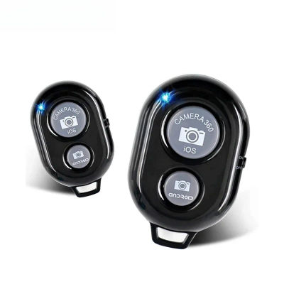 Control remoto de cámara Bluetooth para teléfonos inteligentes Control inalámbrico Compatible con iPhone Android para fotos, vídeos y clics