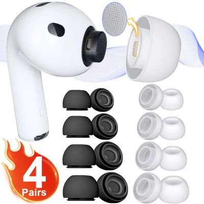 Almohadillas de repuesto para AirPods Pro 3 Gen, auriculares de silicona líquida suave, punta de ajuste seguro, antideslizantes para Apple AirPods Pro3