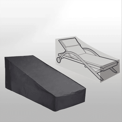 Funda para tumbona de Patio, funda impermeable para tumbona, funda para sillón de exterior, funda para muebles de césped Anti-UV y a prueba de polvo