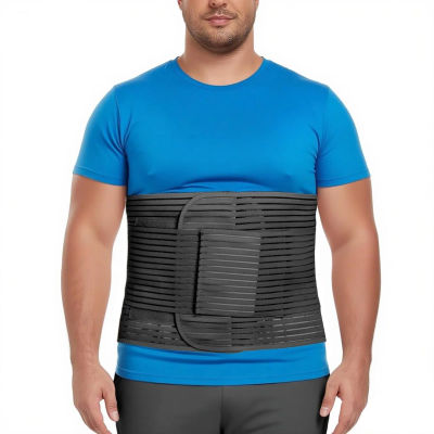 Banda para el vientre posparto para mujeres: cinturón de soporte de compresión para poscirugía, carpeta abdominal