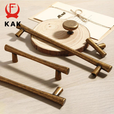 Tiradores de muebles vintage KAK, pomos y tiradores de gabinete de bronce antiguo, tiradores de aleación de Zinc para armario, cajón, estantería, tocador