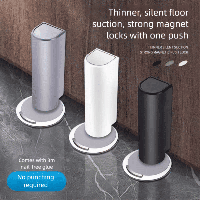 Tope de puerta magnético, protector de pared, parachoques, tope de puerta, soporte de puerta, decoración del hogar, tope de puerta oculto, herrajes para muebles