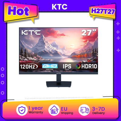 ¡CALIENTE! Monitor de Oficina KTC H27T27 27" 2560×1440 100Hz con Overdrive a 120Hz, Resolución 2K QHD, Panel IPS, HDR10, Baja Luz Azul, Sin Parpadeos