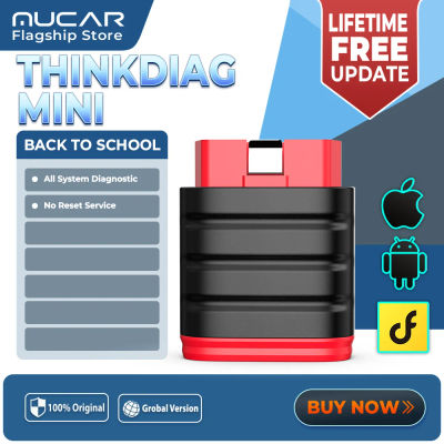 THINKCAR THINKDIAG MINI Escáner OBD2 automático con Bluetooth Diagnóstico completo del sistema para todos los vehículos Herramienta de escaneo de diagnóstico automotriz gratuita de por vida