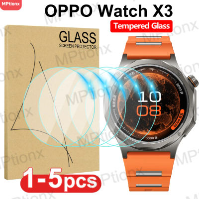 Vidrio templado para OPPO Watch X3 SmartWatch, Protector de pantalla HD antiarañazos para OPPO Watch x3, accesorios de película protectora