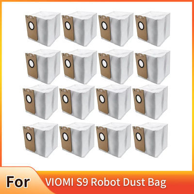 Bolsas para polvo para Robot aspirador VIOMI S9, bolsa para polvo de gran capacidad, a prueba de fugas, Kit de piezas de repuesto