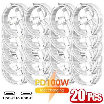 Cable USB tipo C de 100W, cargador de teléfono de carga rápida PD, Cable de datos para iPhone, Samsung, Xiaomi, Huawei, Cable de carga rápida USB C a USB C