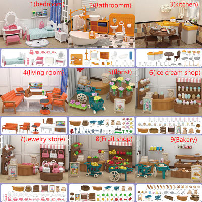 1 Juego de muebles para casa de muñecas, juguete en miniatura para muñecas, casa para niños, juguete para jugar, Mini muebles, juguetes para muñecas, regalos para niños y niñas
