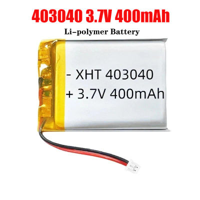 1-4 Uds 403040 batería 400mAh 3,7 V batería de polímero de litio para reloj inteligente linterna juguete eléctrico altavoz auriculares