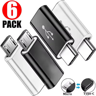 Adaptador USB tipo C a Micro USB para teléfono, tableta, cargador Android, Cable de datos, adaptador Micro USB hembra a tipo C macho, convertidor OTG