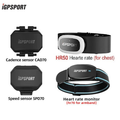 IGPSPORT CAD70 SPD70 Sensor de velocidad modo Dual soporte bicicleta Cadence HR50 HR70 Monitor de ritmo cardíaco para IGPSPORT Garmin ordenador, etc. ﻿